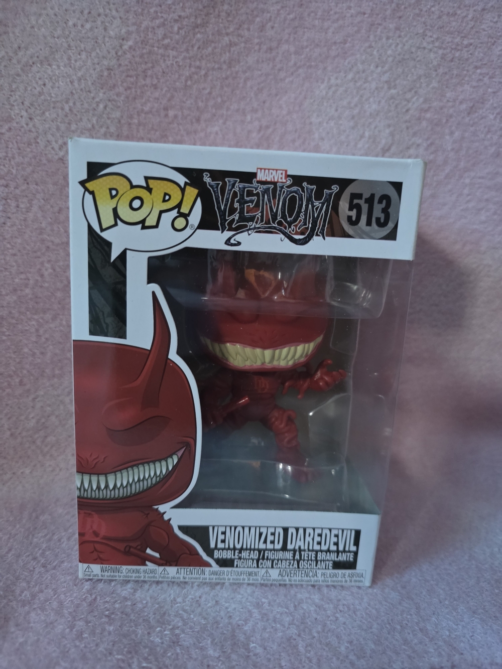 Funko Venomized Daredevil #513 - Red Vinyl Figure